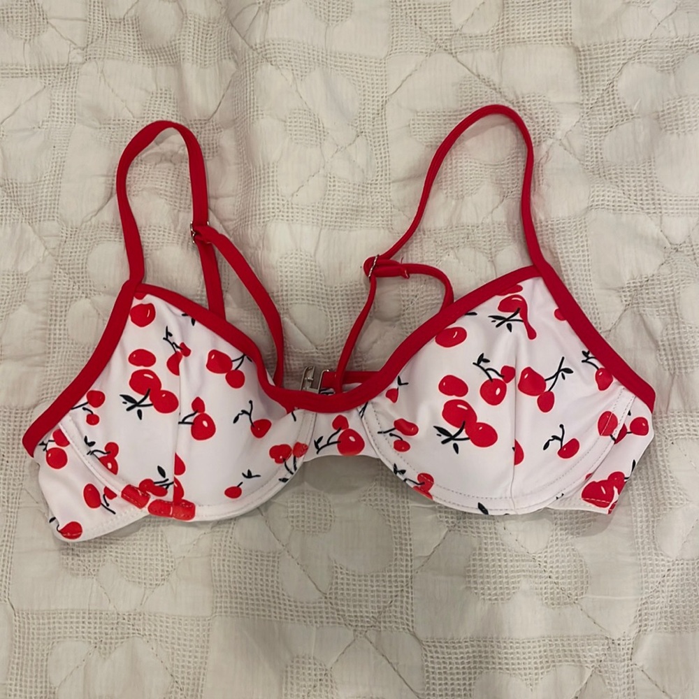 Cherry Bikini Top